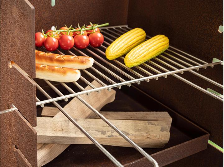 Produktbild Nouvel Feuersäule Trapez Corten (45 cm)