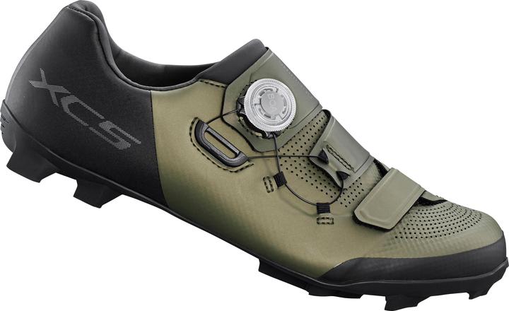 Actual product image Shimano MTB SH-XC5E Shoe moss green Men (40)