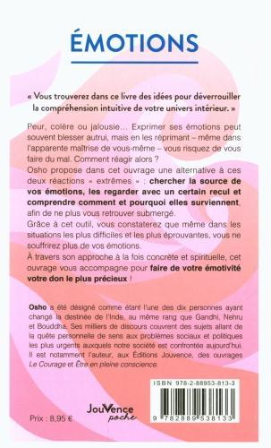 Immagine prodotto Emotions : se libérer de la colère, de la jalousie et de la peur (Francese, Osho, 2023)