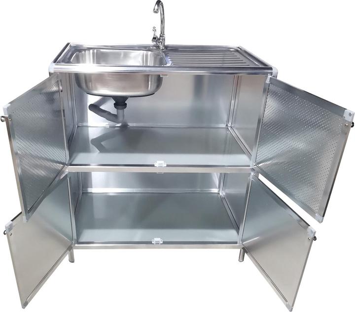 Produktbild HTI-Living Outdoorspüle L Gerti (44 cm, 84 cm)