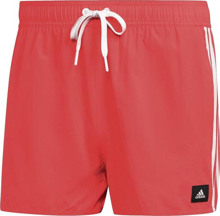 Actual product image adidas Mens CLX Striped Swim Shorts (S)
