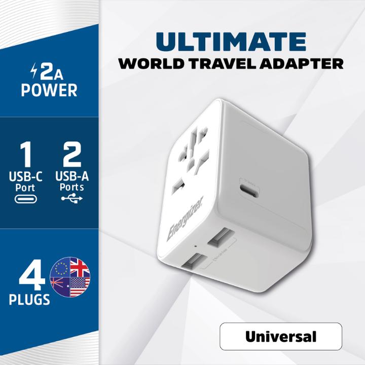 Produktbild Energizer AV Ultimate Adapter – EU-Reiseadapter