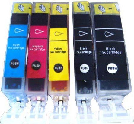 Immagine prodotto Hermex Cartuccia d'inchiostro compatibile per Canon PIXMA iP4850 (M, PGBK, C, FC, Y)