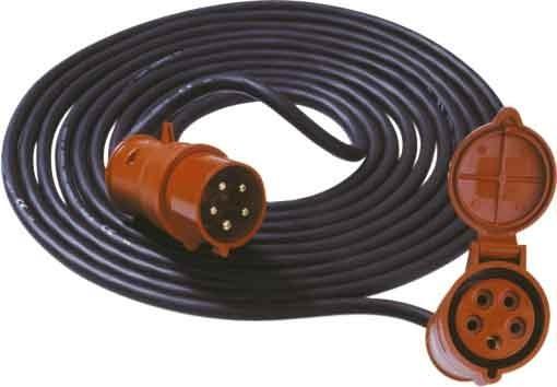 Image du produit Bachmann 347.171 Câble d'alimentation 10m noir/rouge (10 m, CEE)