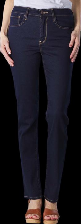 Actual product image Levis 724 Jeans High Rise Straight cast shadows (W25/L32)