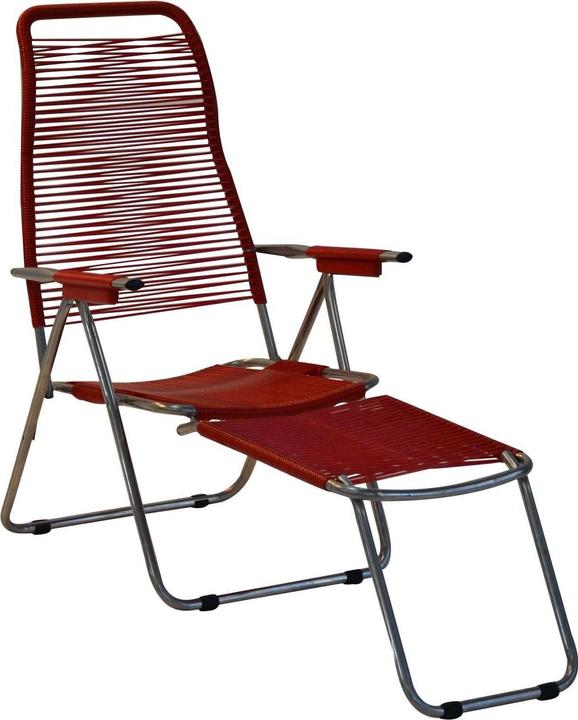 Immagine prodotto Fiam Sedia relax Spaghetti, rosso ciliegia (138 cm)