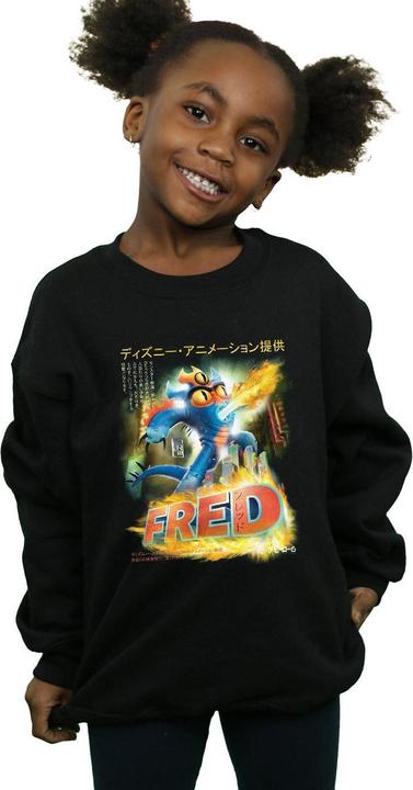 Image du produit Disney - Sweat BIG HERO FRED ANIME POSTER - Fille (128)