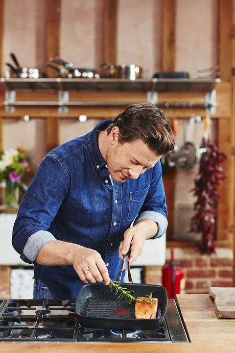 Image du produit Tefal Jamie Oliver Premium (Poêle à grillades, Fonte d'aluminium)
