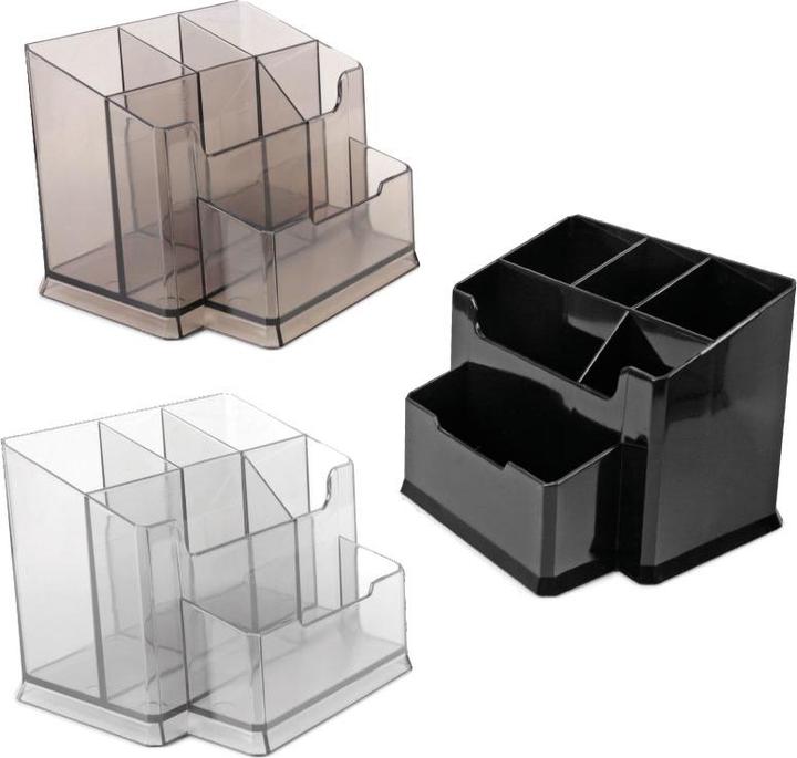 Produktbild Forpus Pencil case, transparent, empty, section 6 1005-016
