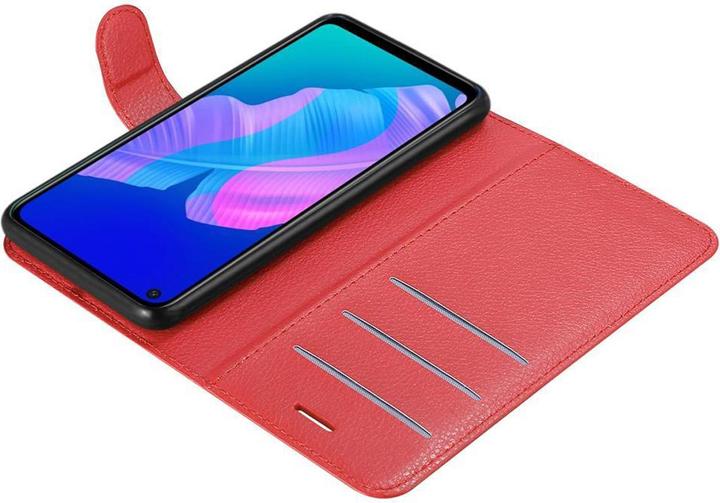 Actual product image Cadorabo Book with stand function cover (Huawei P40 Lite E)