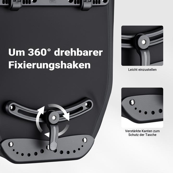 Produktbild Wiltec Gepäckträgertasche (28 l, Gepäckträgertasche)