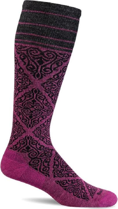 Produktbild Sockwell The Raj Kompressionstrümpfe Damen Himbeer M/L 39-43 (39 - 43)