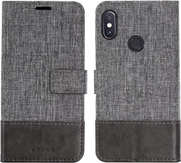Immagine prodotto MU Classic Copertura in pelle/tessuto bicolore (Xiaomi Redmi Note 5 Pro)