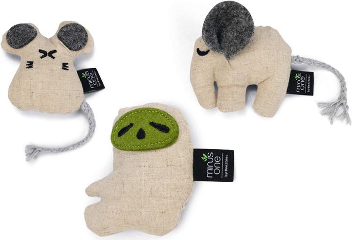 Immagine prodotto Beeztees Elefante giocattolo per gatti Minus One (Catmint giocattolo)