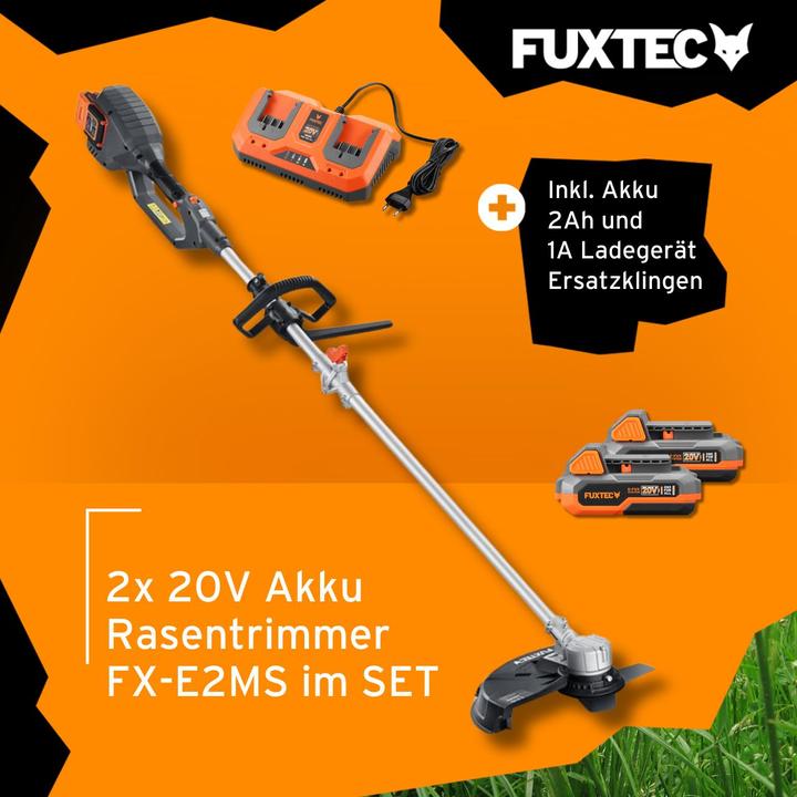 Immagine prodotto Fuxtec FX-E2MS-SET (Coltelli plastica, Filo di taglio)