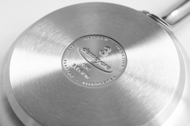 Actual product image Demeyere Resto 3 Duraslide frying pan 20cm (20 cm, Frying pan, Stainless steel, Aluminium)