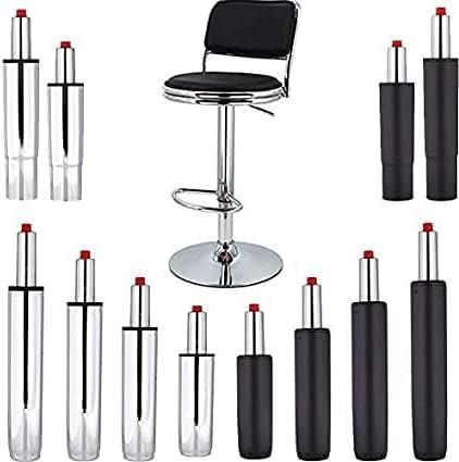 Zrebzyr Vérin à gaz pour chaise de bureau noir 280mm