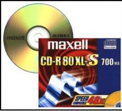 Immagine prodotto Maxell CD-R 700Mb 52x (50 x)