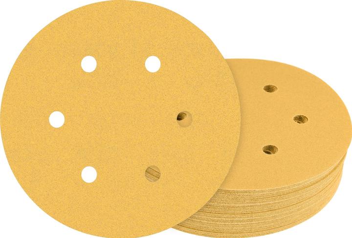 Actual product image Bosch Professional Zubehör Expert C470 Sandpaper multi-hole for random orbital sander, 150 mm, G 80, 50 pcs. (80)