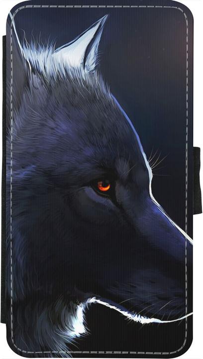 Image du produit PhoneLook Coque Wallet noir Wolf Shape (Apple iPhone X)