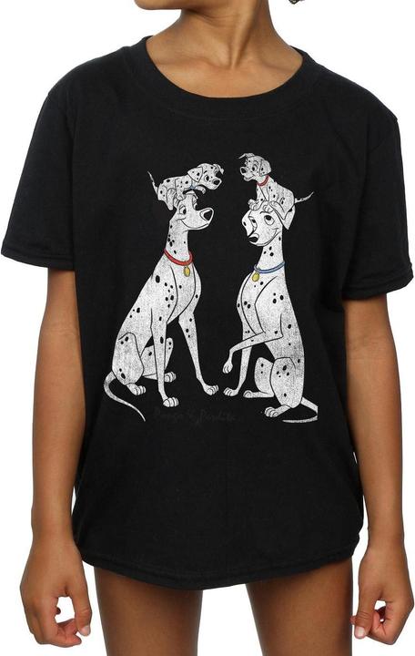 Immagine prodotto 101 Dalmatians Pongo And Perdita Maglietta Ragazze (152, 158)