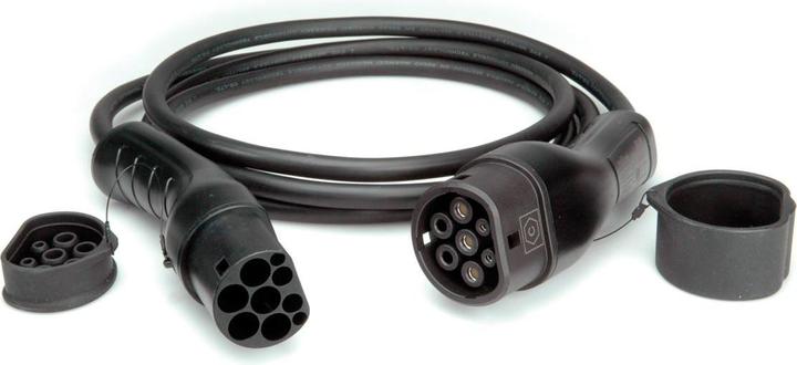 Produktbild Roline E-Auto Ladekabel Typ2, 3-phasig (Typ 2, 11 kW, 16 A, 5 m)