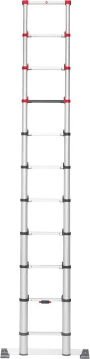 Immagine prodotto Hailo FlexLine, scala telescopica di sicurezza in alluminio, 11 pioli (Scala singola, 99 cm)