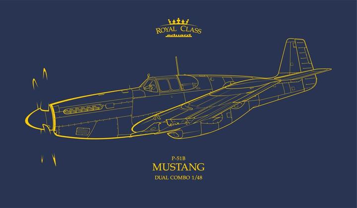Immagine prodotto Eduard P-51B Mustang 1/48 CLASSE EDUARD-ROYAL