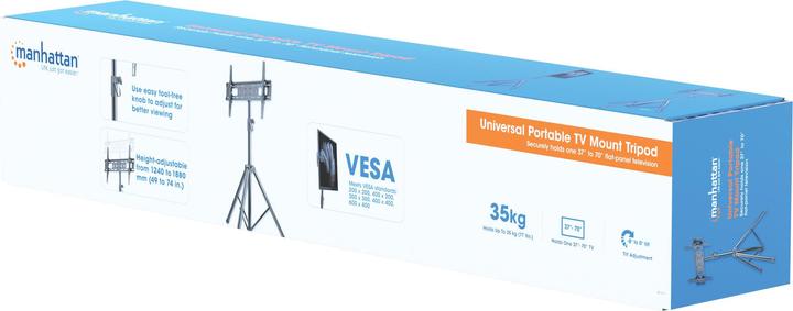 Image du produit Manhattan Pied TV (Universel, 70", 35 kg)