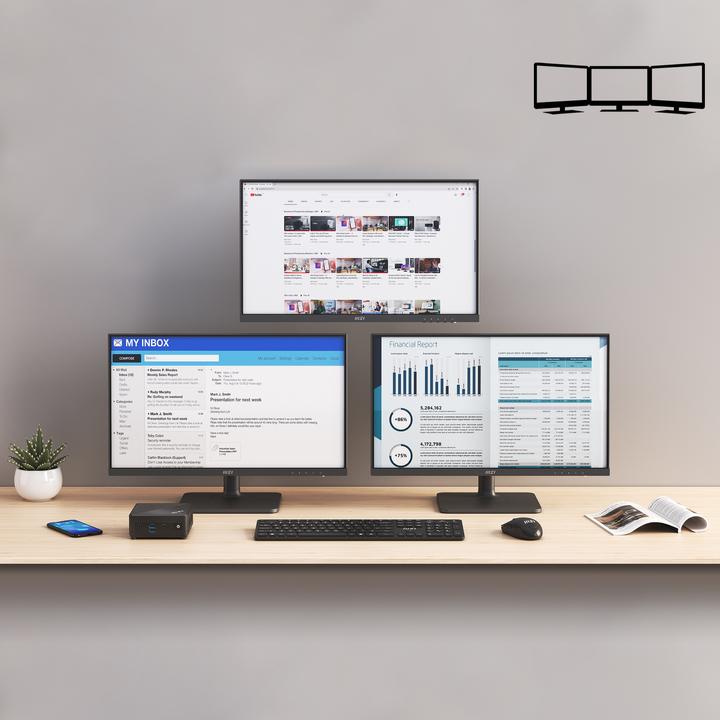 Immagine prodotto MSI Cubi N ADL-006DE (Intel N200, 4 GB, 128 GB, Grafica Intel UHD)
