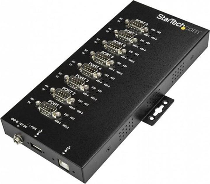 Immagine prodotto StarTech 8 porte USB industriale a RS232/422/485 adattatore seriale - 15kv ESD Protection - USB a Serial A... (USB-A, 8 Porti)