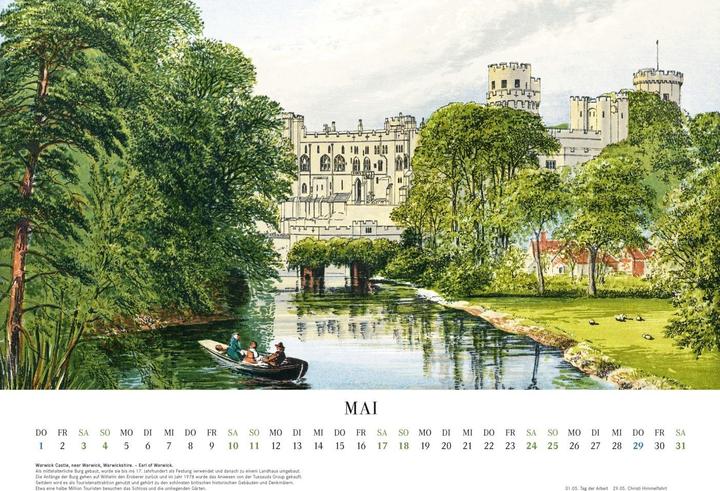 Produktbild Englische Landhäuser. Wandkalender 2025 (Harter Einband, Deutsch)