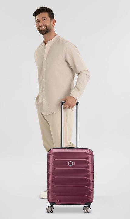 Actual product image Delsey Meteor 4 Rollen Kabinentrolley 55 cm mit Dehnfalte (46 l, Hand luggage (up to 50 litres))