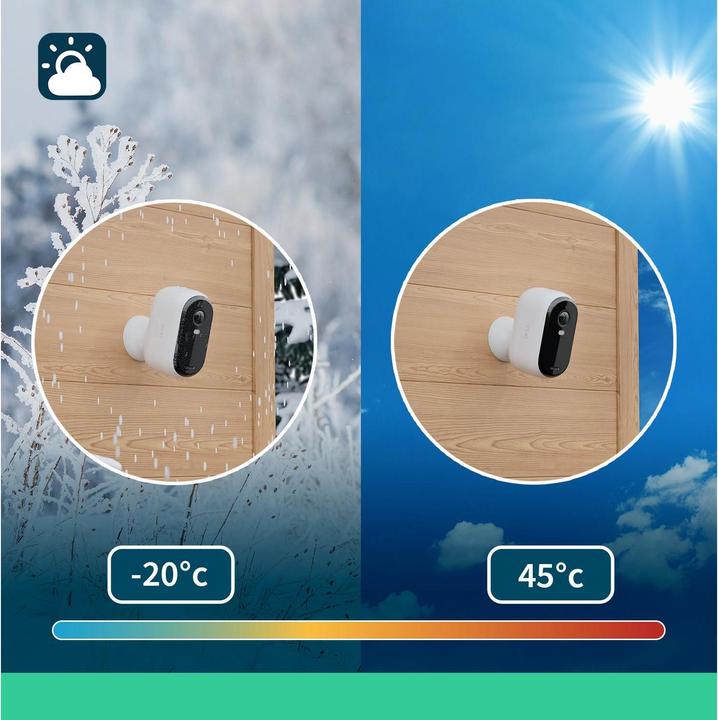 Actual product image Arlo Essential 2 2K Outdoor Camera 3-pack (2688 x 1520 pixels)