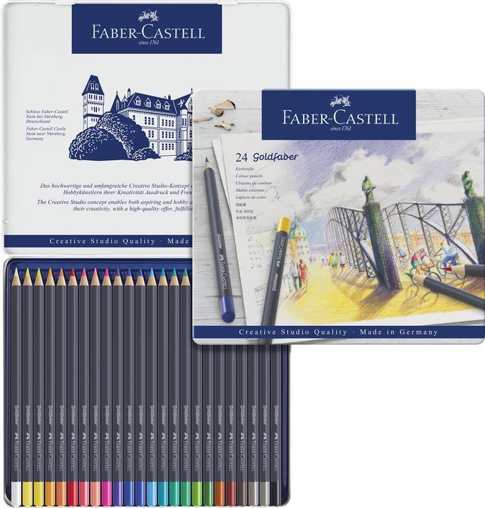 Actual product image Faber-Castell Goldfaber (Multicoloured, 24 x)