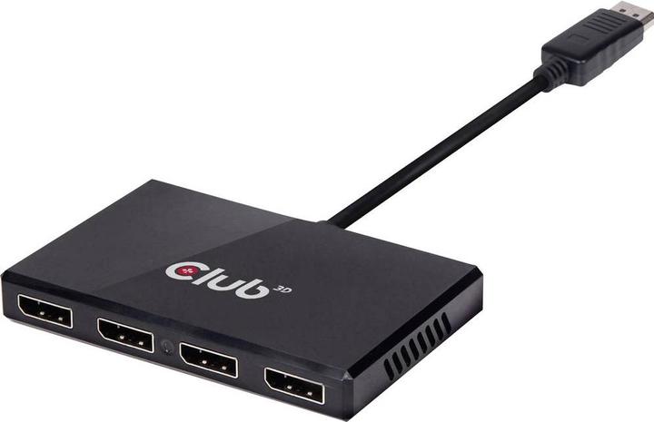 Produktbild Club 3D Multi Streaming Transport Hub 1xDP - 4xDP (DP, 6.50 cm)