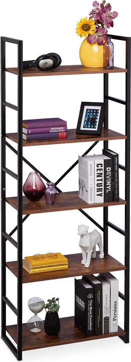 Image du produit Relaxdays Bücherregal (60 x 30 x 158,5 cm)