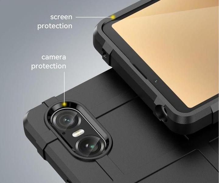 Actual product image Screenguard Sony Xperia 10 VI Rugged Shield Cover (Sony Xperia 10 VI)