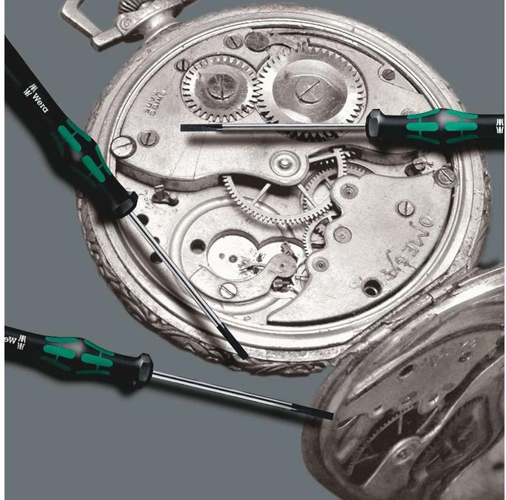 Produktbild Wera Kraftform Micro 12 Electronics 1 (Schlitzschrauben, Torx Plus, Innensechskant, Torx (TX), Phillipps-Kreuzschlitz (PH))