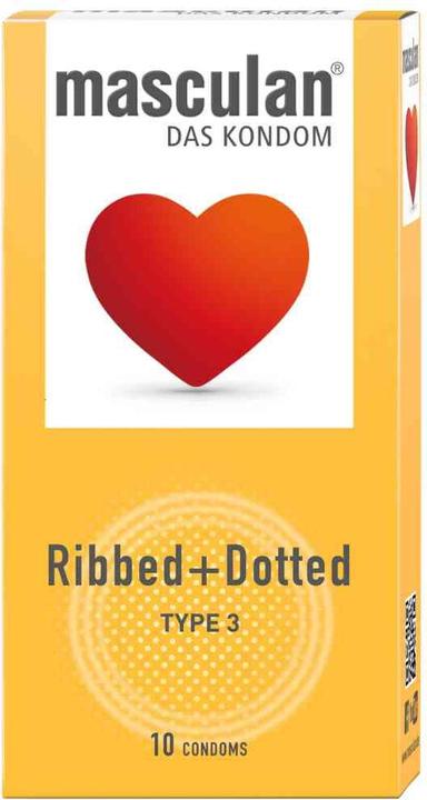 Produktbild Masculan Kondome "Ribbed & Dotted" (10 Stk.)