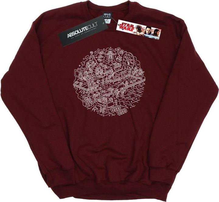 Immagine prodotto Star Wars Christmas Death Star Felpa Uomo (L)