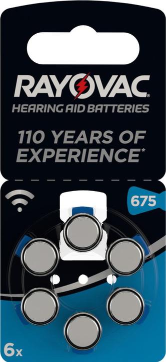 Produktbild Varta Acoustic V675 PR44 (6 Stk., 675, 640 mAh)