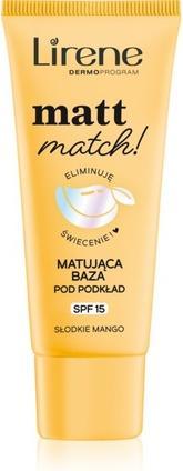 Produktbild Lirene LIRENE Matt Match! matująca baza pod podkład SPF15 Słodkie Mango 30ml