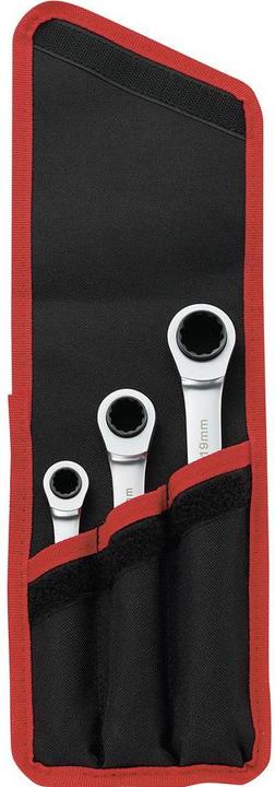 Produktbild Toolcraft Doppel-Ratschenringschlüssel-S (19 mm, 16 mm, 11 mm, 12 mm, 8 mm, 15 mm)