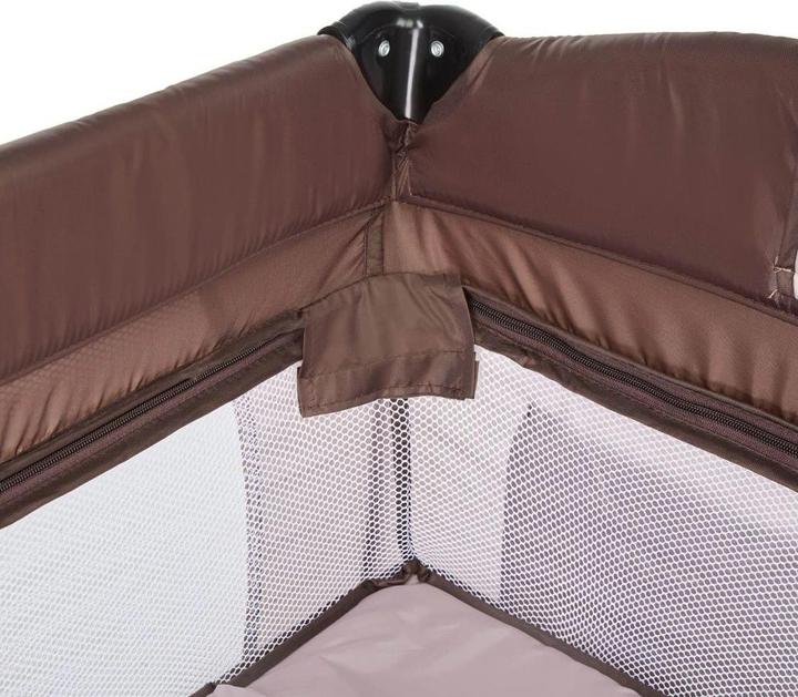 Actual product image tectake Travel cot dog with changing mat and carrying bag