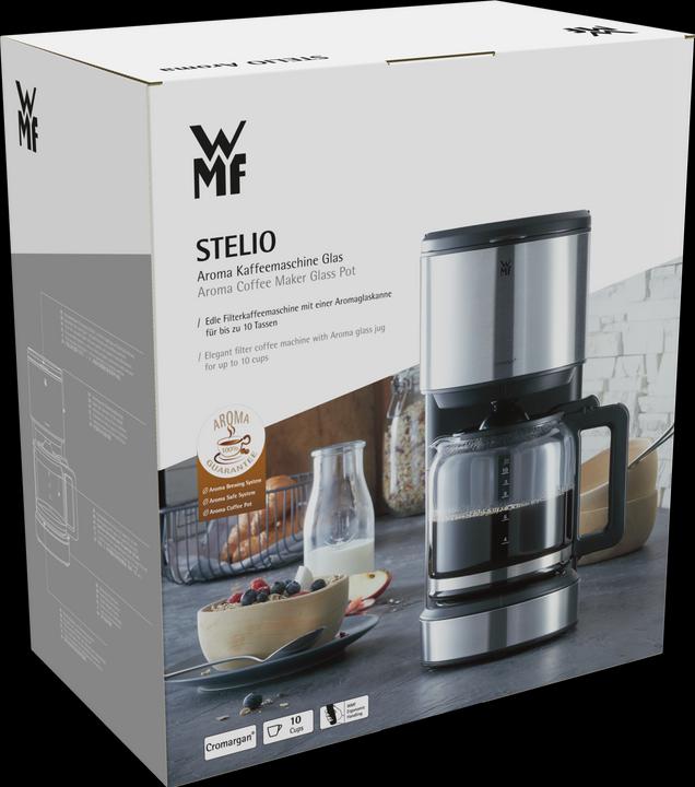 Produktbild WMF Stelio Aroma-Filterkaffeemaschine mit Glaskanne