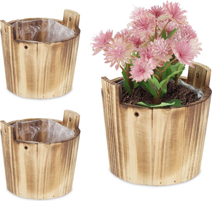 Immagine prodotto Relaxdays fioriere-legno (13.50 cm)