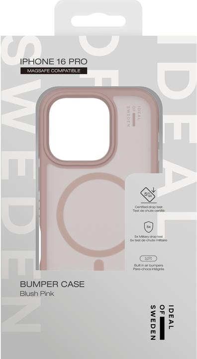 Actual product image iDeal Of Sweden Magsafe Rugged Cover Blush Pink (Apple iPhone 16 Pro)