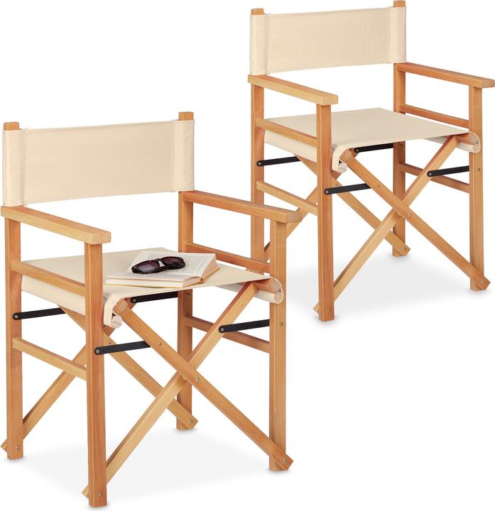 Actual product image Relaxdays Regiestuhl
