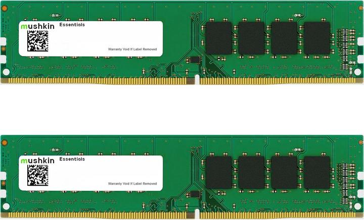 Produktbild Mushkin RAM D4 2933 64GB C19 Essentials K2 (2 x 32GB, 2933 MHz, DDR4-RAM, DIMM)